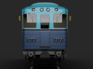 Subway Carriage 3D Модель