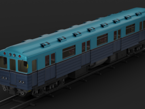 Subway Carriage 3D Модель