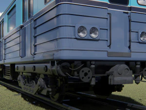 Subway Carriage 3D Model