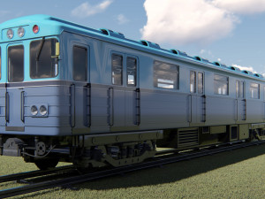 Subway Carriage 3D Модель