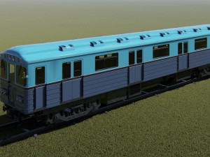 Subway Carriage 3D Модель