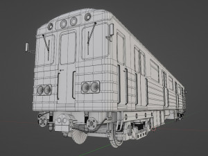 Subway Carriage 3D Модель