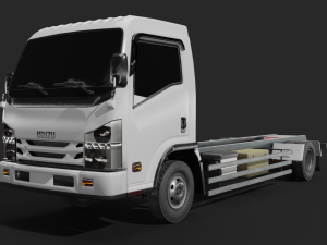 8 types Truck ISUZU NMR 71 Modèle 3D