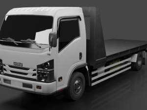 8 types Truck ISUZU NMR 71 Modèle 3D