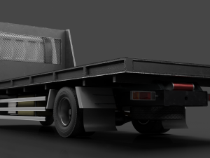 8 types Truck ISUZU NMR 71 Modèle 3D