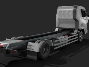 8 types Truck ISUZU NMR 71 Modèle 3D