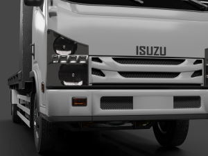 8 types Truck ISUZU NMR 71 Modèle 3D