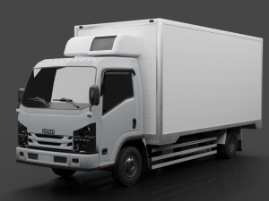 8 types Truck ISUZU NMR 71 Modèle 3D