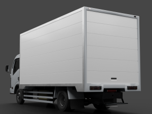 8 types Truck ISUZU NMR 71 Modèle 3D