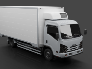 8 types Truck ISUZU NMR 71 Modèle 3D