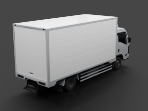 8 types Truck ISUZU NMR 71 Modèle 3D