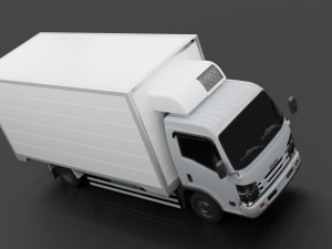8 types Truck ISUZU NMR 71 Modèle 3D