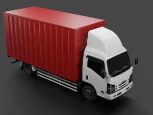 8 types Truck ISUZU NMR 71 Modèle 3D