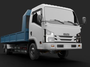 8 types Truck ISUZU NMR 71 Modèle 3D