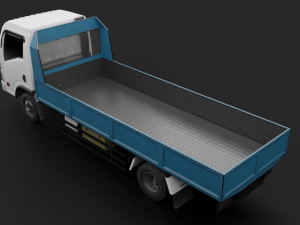 8 types Truck ISUZU NMR 71 Modèle 3D
