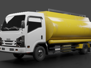 8 types Truck ISUZU NMR 71 Modèle 3D