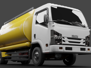 8 types Truck ISUZU NMR 71 Modèle 3D