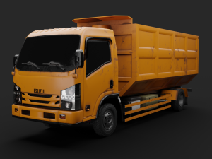 8 types Truck ISUZU NMR 71 Modèle 3D