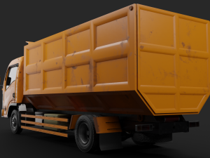 8 types Truck ISUZU NMR 71 Modèle 3D