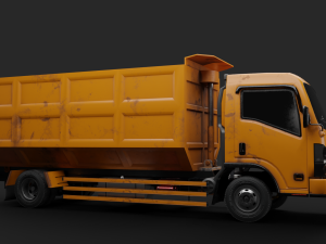8 types Truck ISUZU NMR 71 Modèle 3D