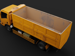 8 types Truck ISUZU NMR 71 Modèle 3D