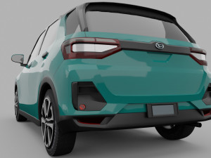 Daihatsu Rocky 2019 3D 模型
