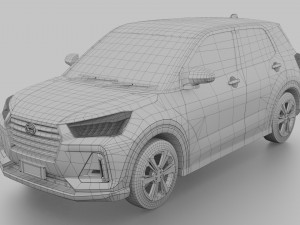 Daihatsu Rocky 2019 3D 模型