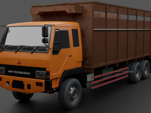MITSUBISHI FUSO FN 527 SM 3D 모델