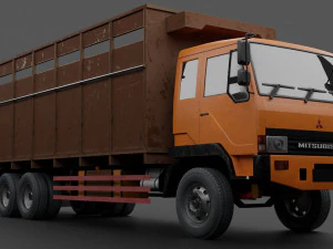 MITSUBISHI FUSO FN 527 SM 3D Model