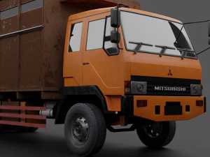 MITSUBISHI FUSO FN 527 SM 3D Model