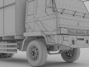 MITSUBISHI FUSO FN 527 SM 3D Model