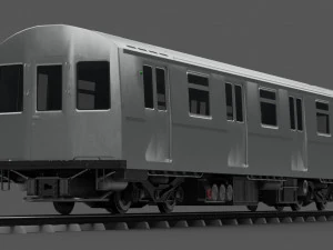 Newyork subway train 3D Model