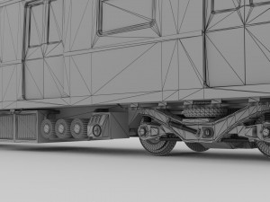 Newyork subway train Model 3D