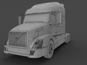 Volvo VNL 2014 Model 3D