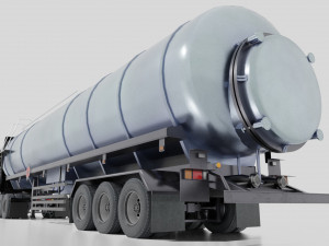 Volvo VNL 2014 and Trailer 3D Model