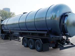 Volvo VNL 2014 and Trailer 3D Model