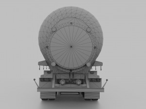 Volvo VNL 2014 and Trailer 3D Model