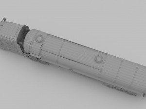 Volvo VNL 2014 and Trailer 3D Model