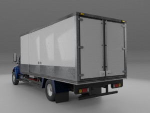 Truck International Durastar 3Dモデル
