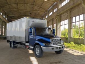 Truck International Durastar 3Dモデル
