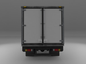 Truck International Durastar 3Dモデル