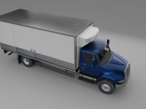Truck International Durastar 3Dモデル