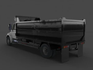 Low-poly Truck International Durastar 3D Model
