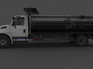 Low-poly Truck International Durastar Model 3D