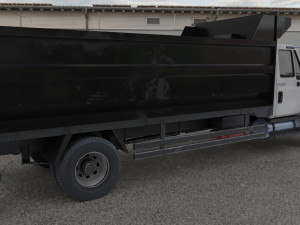 Low-poly Truck International Durastar Model 3D