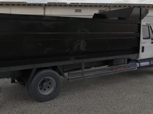 Low-poly Truck International Durastar 3D Model
