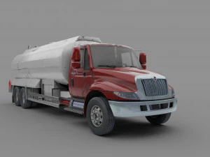 Truck International Durastar 3D Model