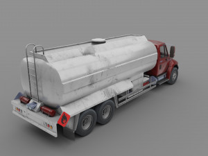 Truck International Durastar 3D-Modell