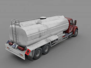 Truck International Durastar 3D Model
