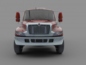 Truck International Durastar 3D-Modell